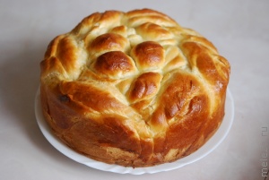 Пирог с заварным кремом
