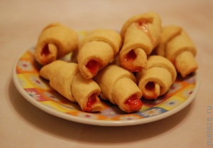 Рогалики с мармеладом