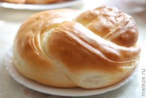 Пирог с ветчиной и сыром