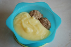 Котлетки из говядины с кабачком