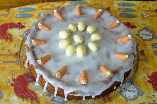 Морковно-миндальный торт (Rübli-Mandel-Torte)